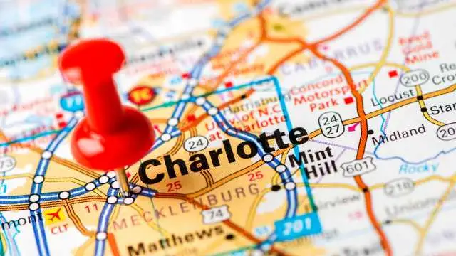 водій charlotte nc