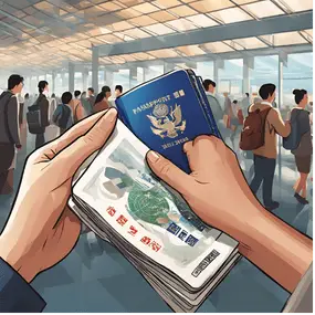 korean passport holder visa to china from usa